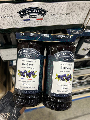 St.Dalfour Blueberry Fruit Spread - 2 x 396 ML